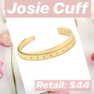CLEARANCE Josie Gold Stacking Cuff Bracelets